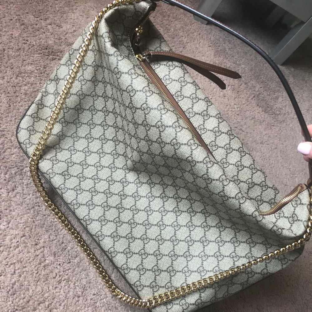 Gucci Canvas Hobo-Used